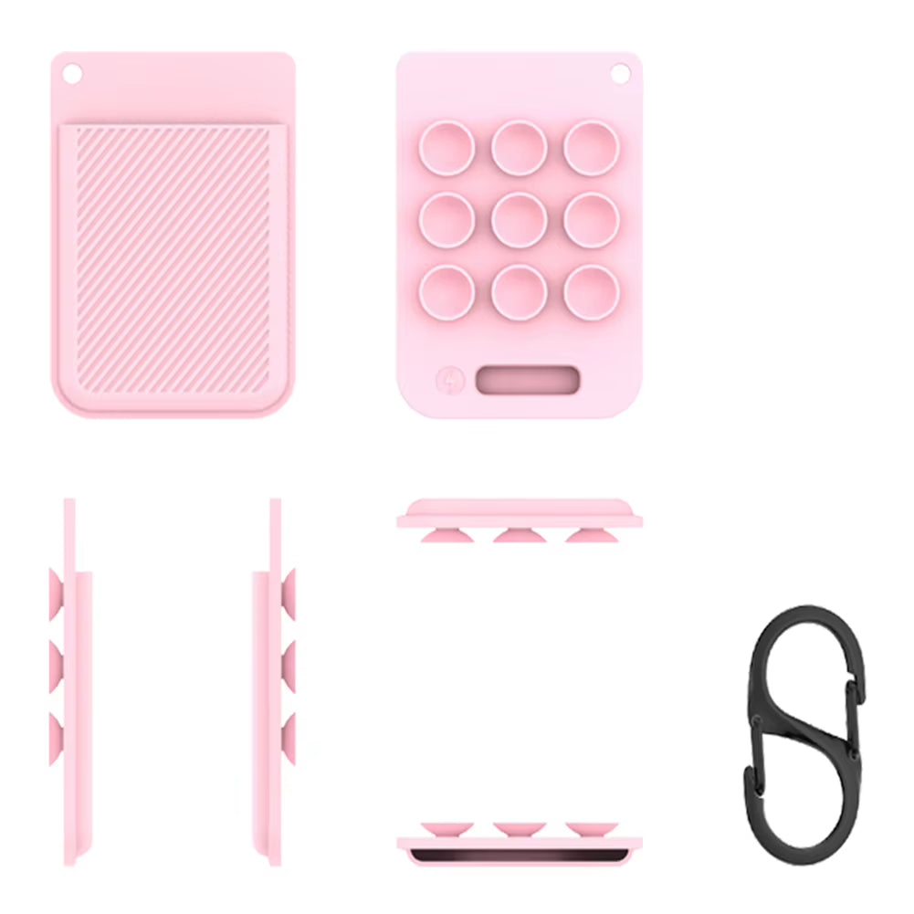 Silicone Protective Case Shockproof Skin Sleeve Suction Cup Portable Protective Cover for PLAUD Note AI Voice Recorder