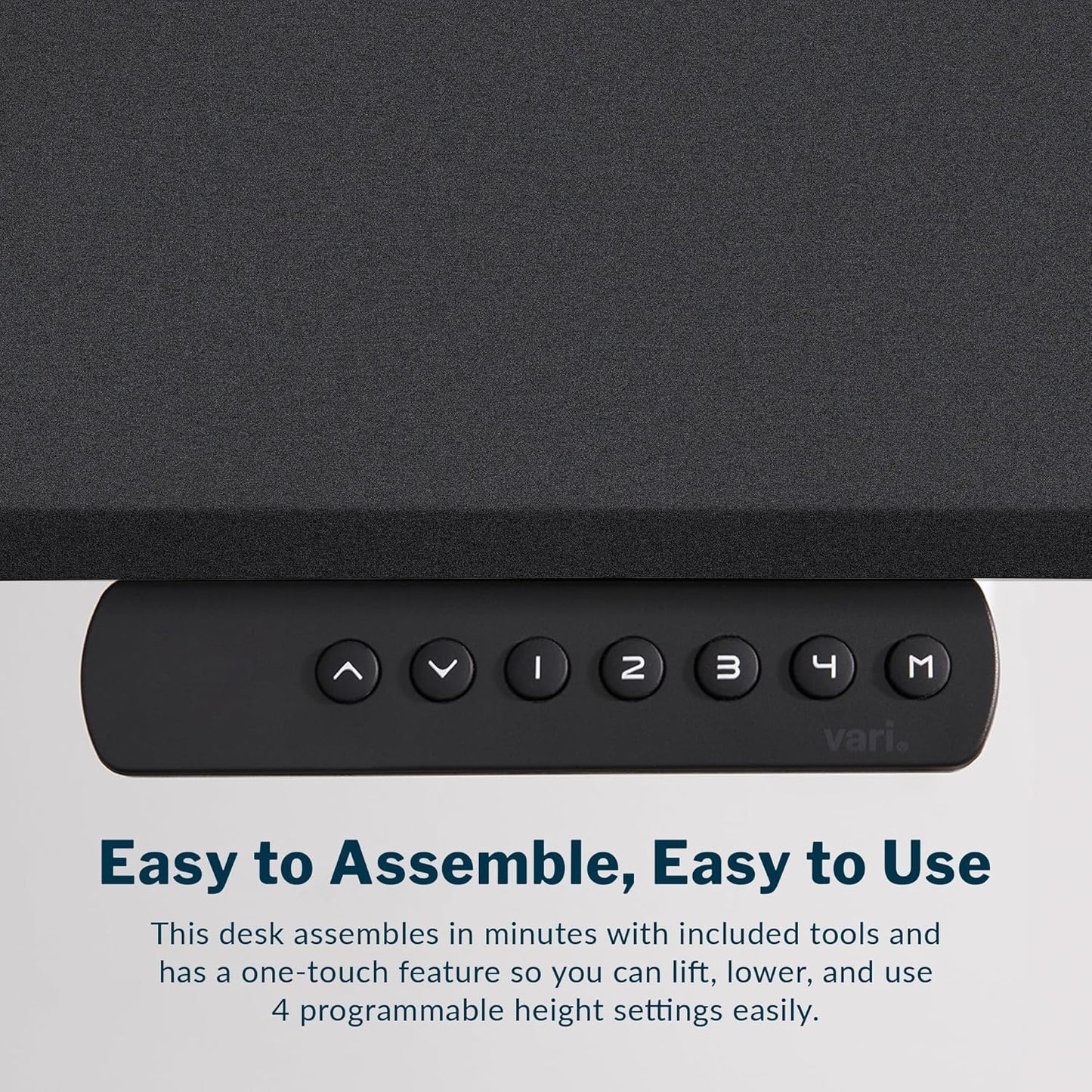 Classic Electric Standing Desk - desk Height Adjustable Sit/Stand Desk - Dual Motor with Memory Presets, Stable T-Style Legs - Gaming or Home Office Workstation - 60”X30”, Black/Black