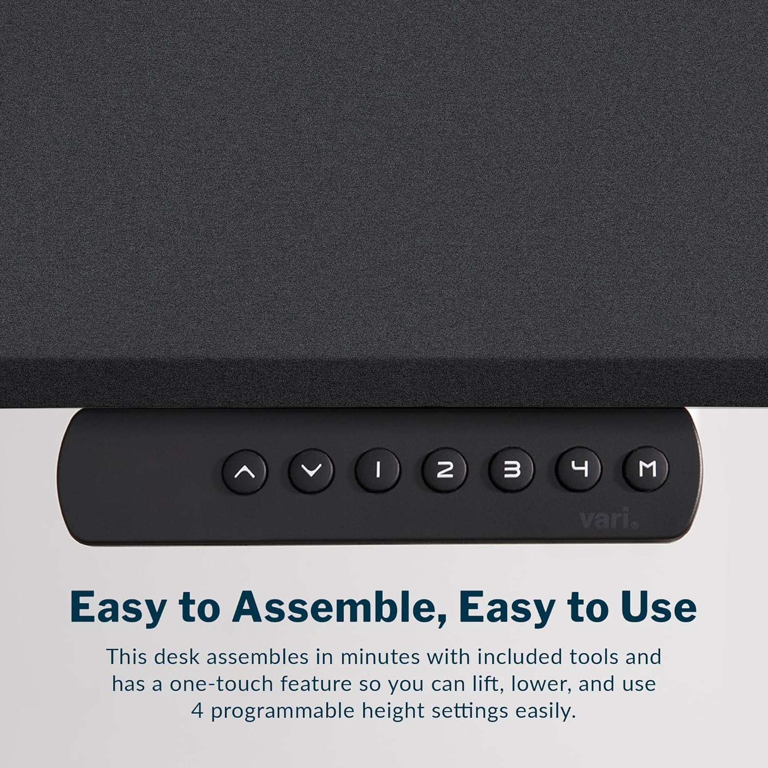 Classic Electric Standing Desk - desk Height Adjustable Sit/Stand Desk - Dual Motor with Memory Presets, Stable T-Style Legs - Gaming or Home Office Workstation - 60”X30”, Black/Black