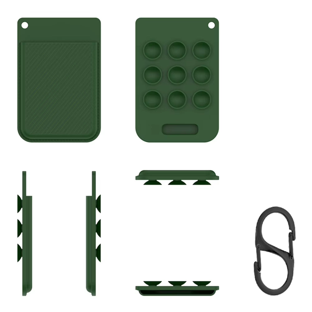 Silicone Protective Case Shockproof Skin Sleeve Suction Cup Portable Protective Cover for PLAUD Note AI Voice Recorder