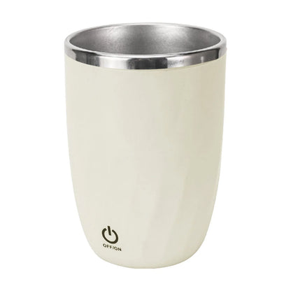 Self Stirring Cup Clearance,Rechargeable Self Heating Coffee Mug,Travel Cup for Home Coffee Milk,Stainless Steel Self Mixing Cup