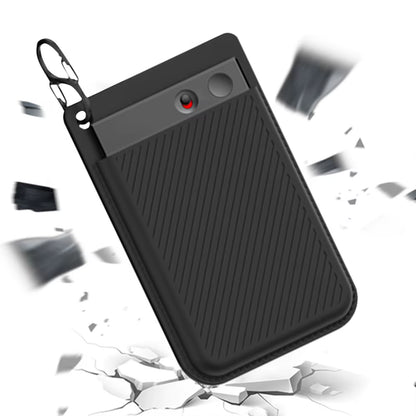 Silicone Protective Case Shockproof Skin Sleeve Suction Cup Portable Protective Cover for PLAUD Note AI Voice Recorder